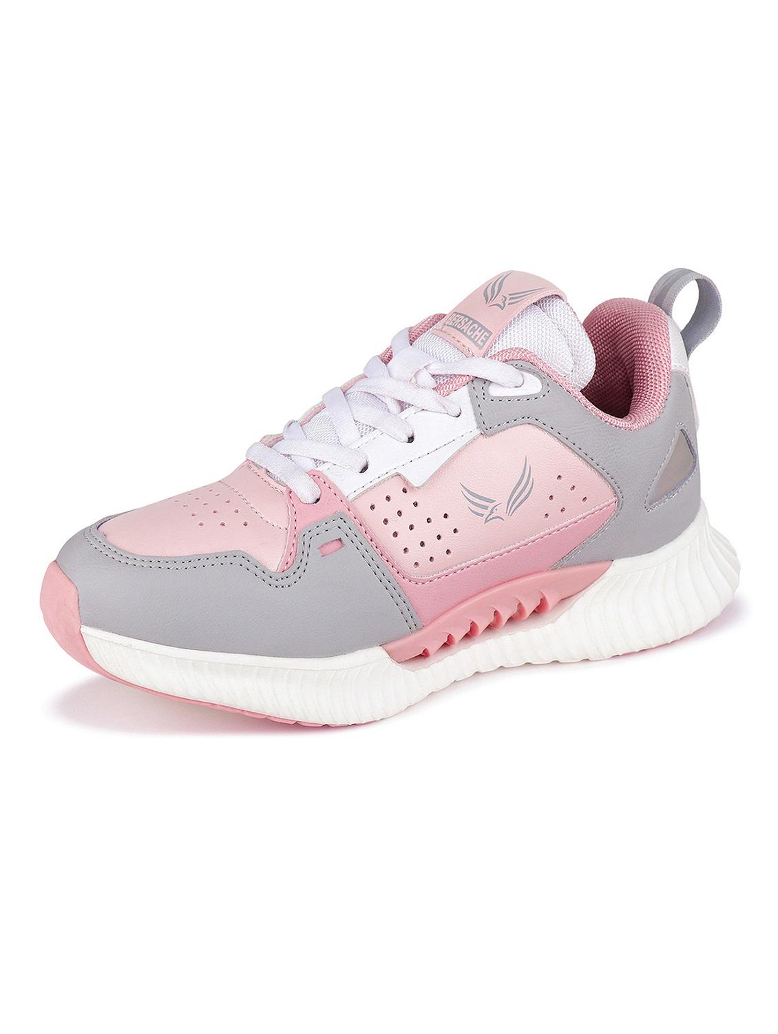pink lace-up sports shoes - 21304856 - Zoom Image - 0