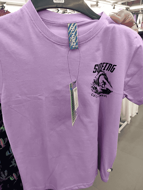 lavender cotton single jersey tshirt - 21307675 -  Standard Image - 0