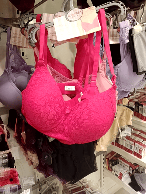 rose gold satin bras and panty set - 21307693 - Zoom Image - 0