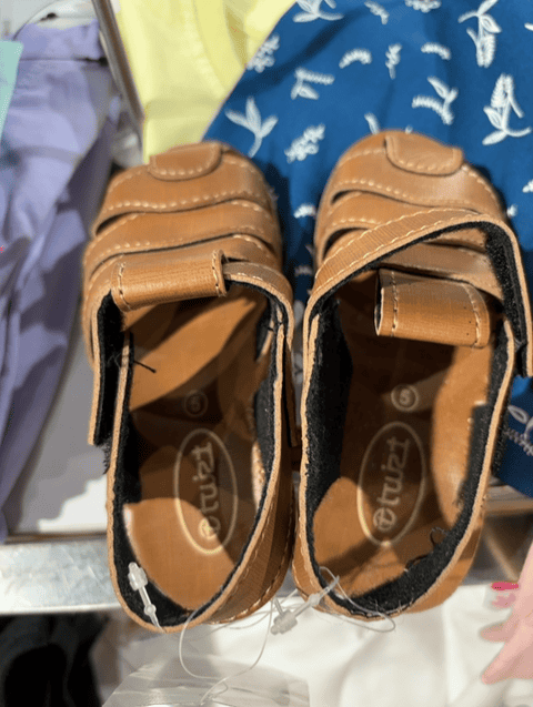 tan pu (polyurethane) sandal - 21307719 - Standard Image - 0