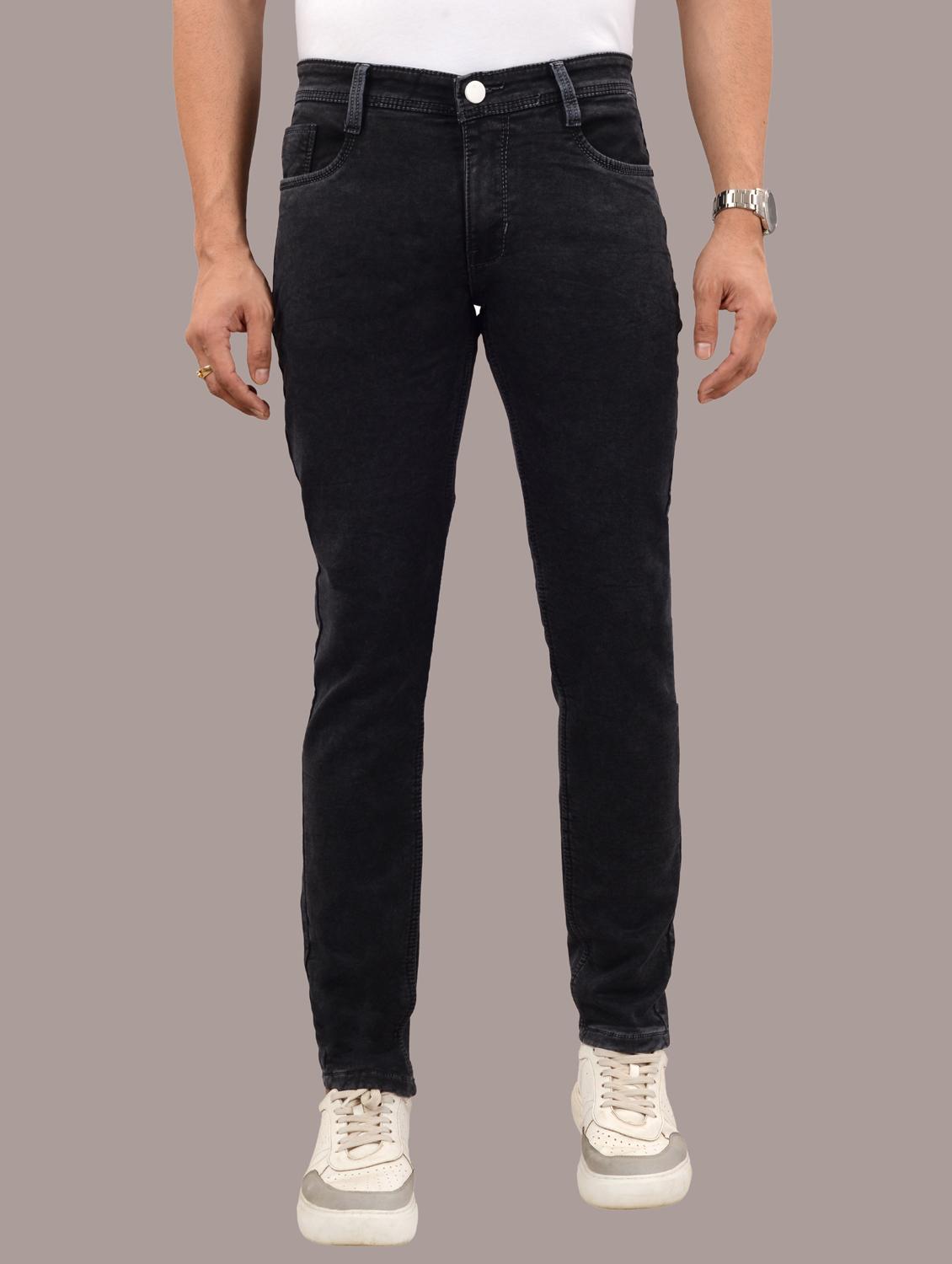 men mid rise plain jeans - 21307996 -  Zoom Image - 0