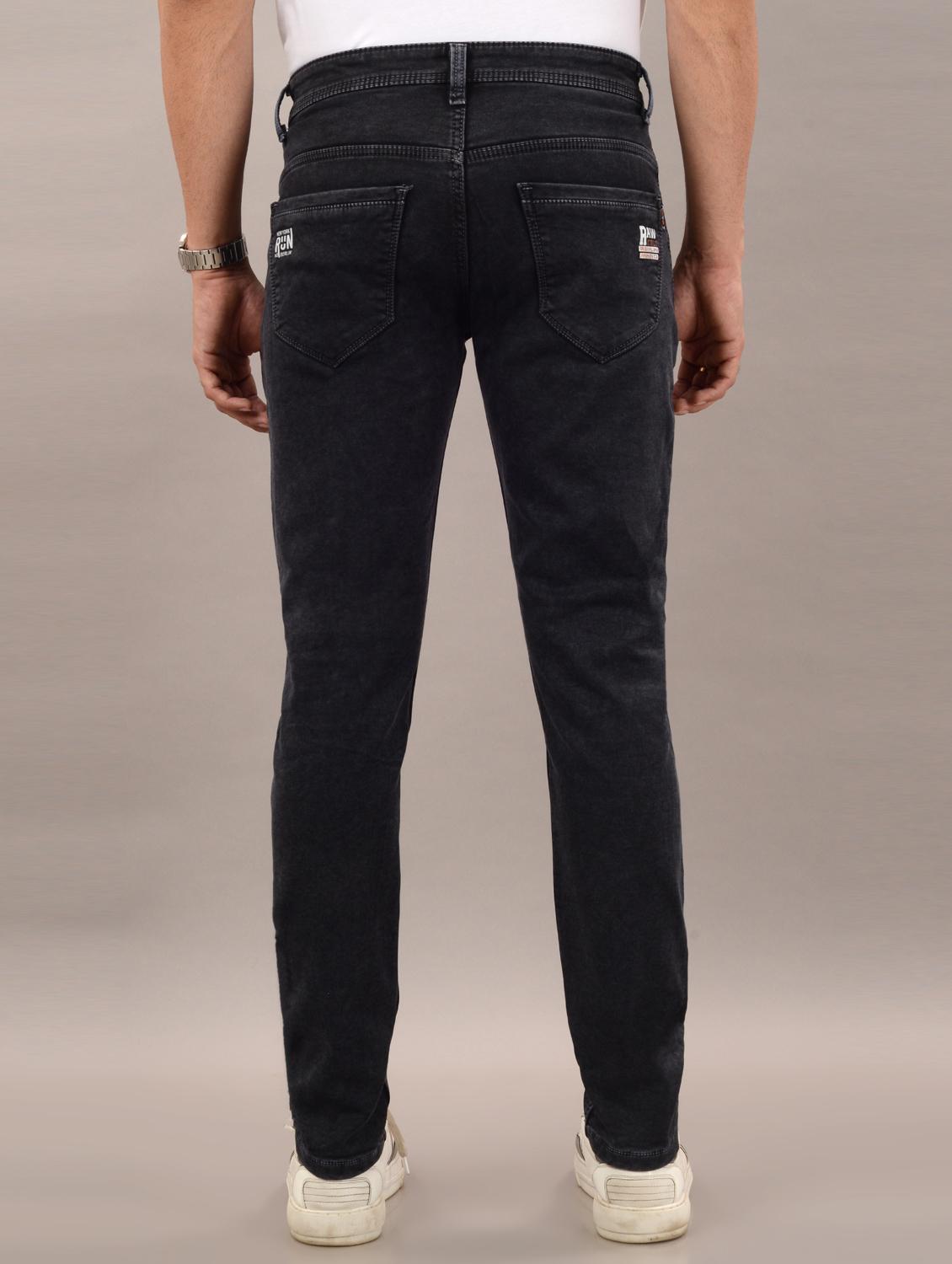 men mid rise plain jeans - 21307996 - Standard Image - 3