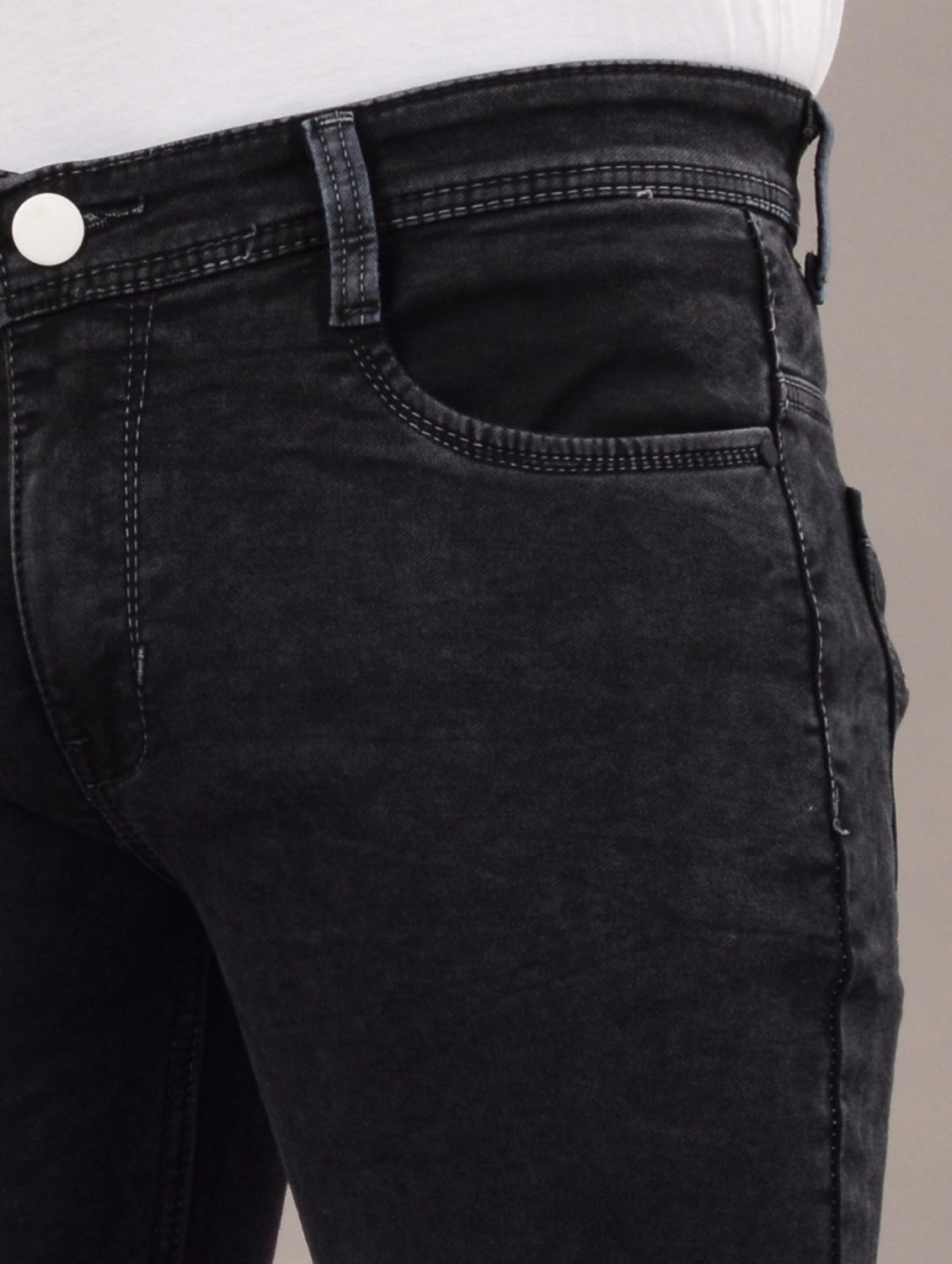 men mid rise plain jeans - 21307996 - Standard Image - 5