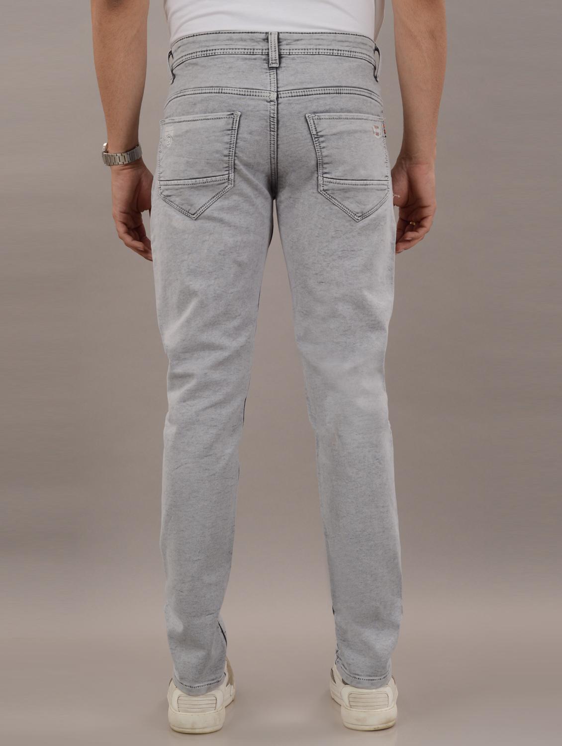 men mid rise plain jeans - 21307999 - Standard Image - 3