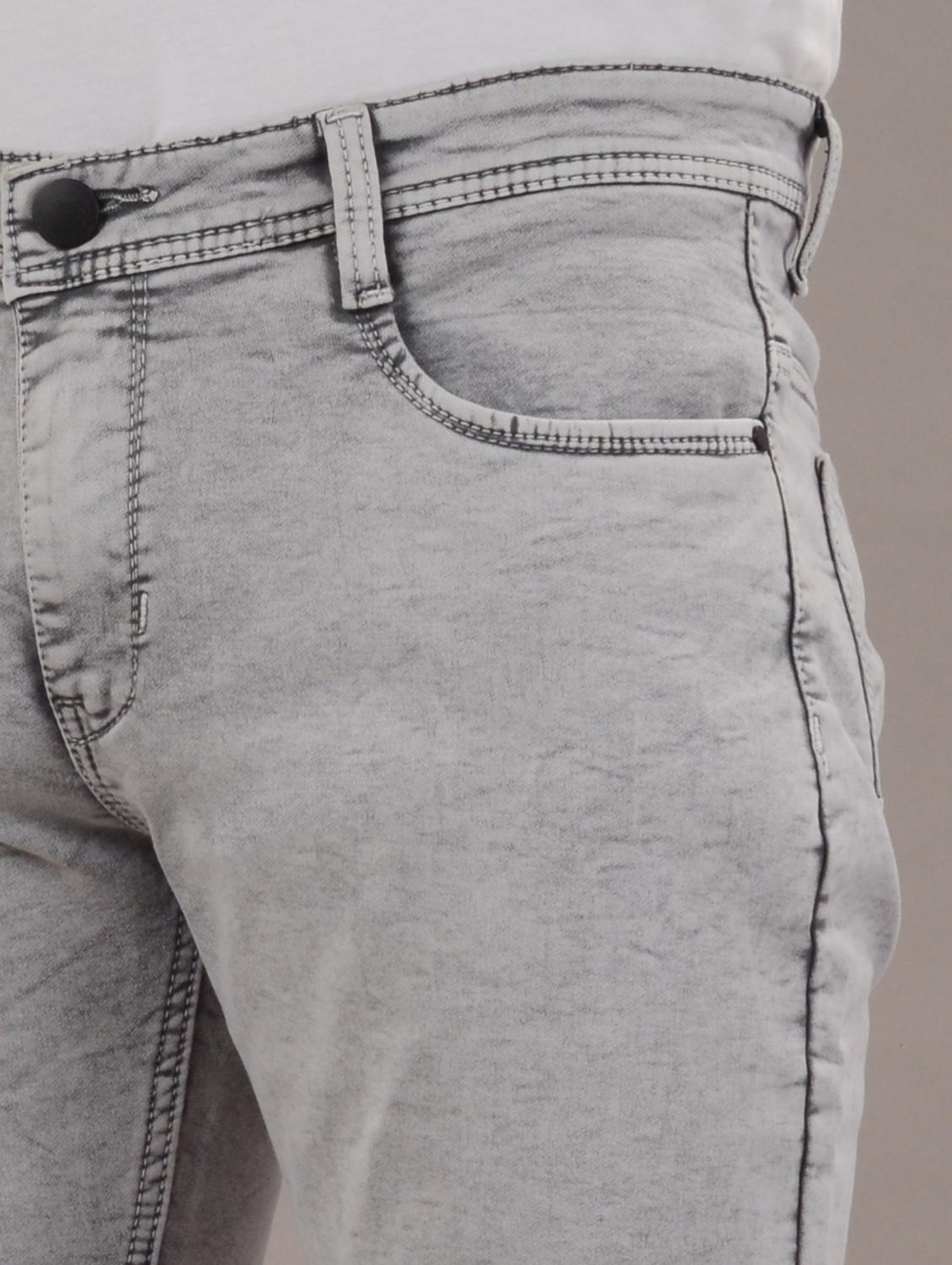 men mid rise plain jeans - 21307999 - Standard Image - 5