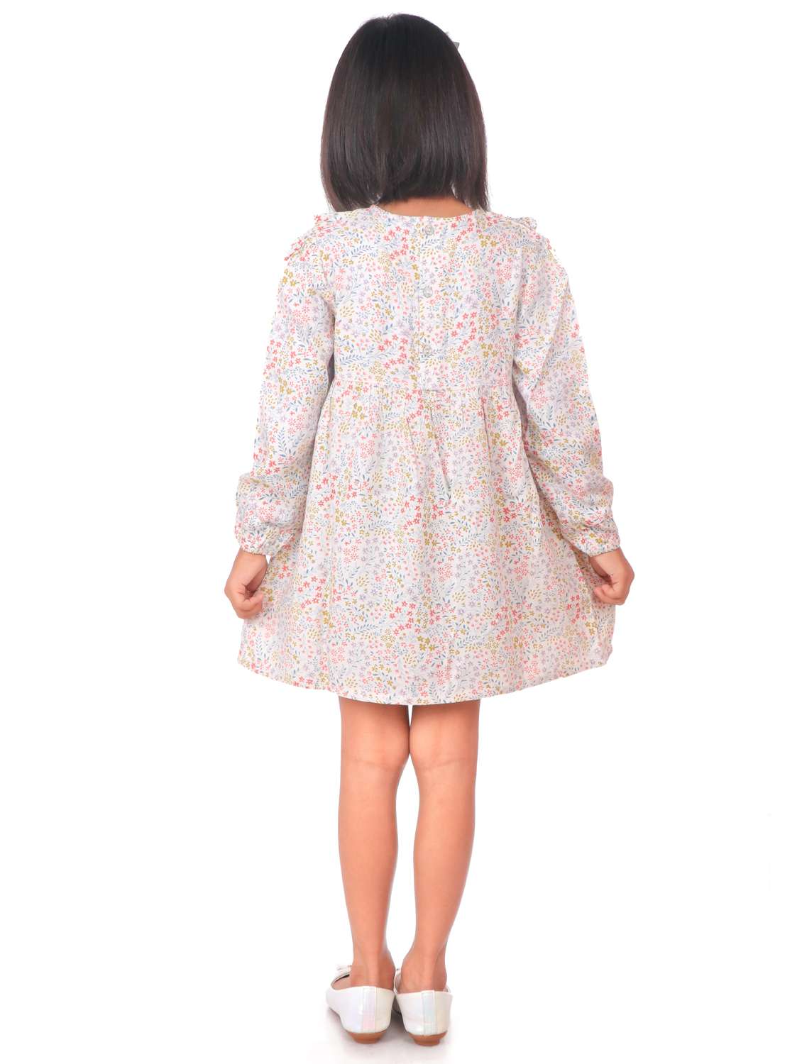 cream cotton dress - 21308255 -  Standard Image - 3