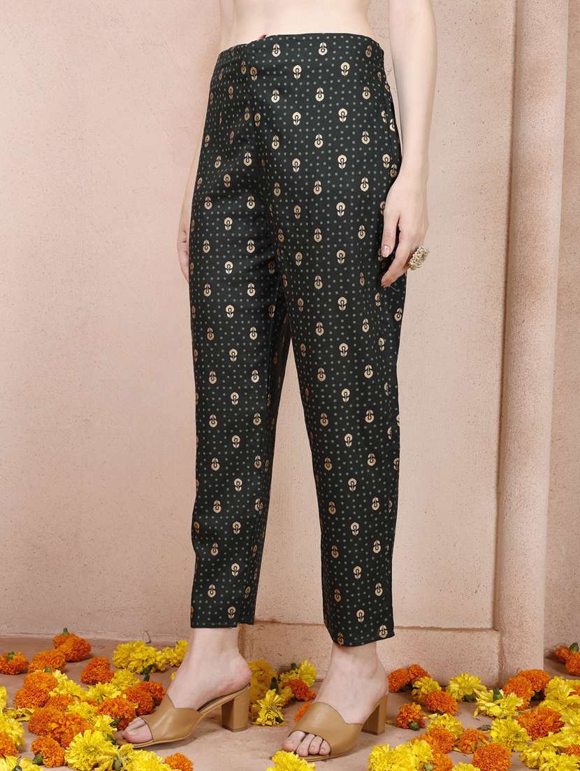 green cotton kurta dupatta  set - 21309220 -  Standard Image - 3