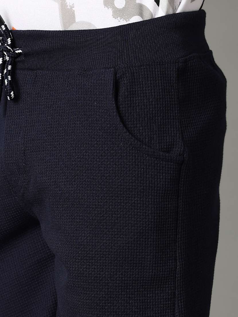 boys mid-rise solid three-fourth - 21311026 -  Standard Image - 5