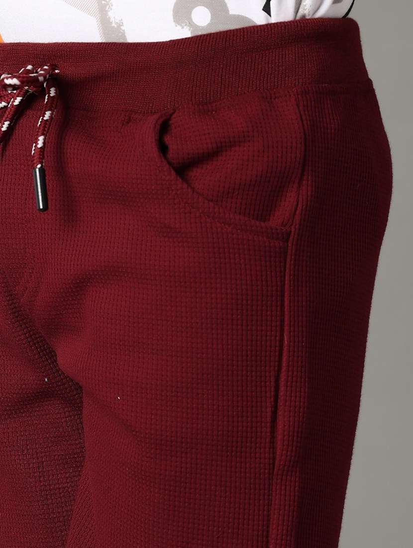 boys mid-rise solid three-fourth - 21311028 -  Standard Image - 5