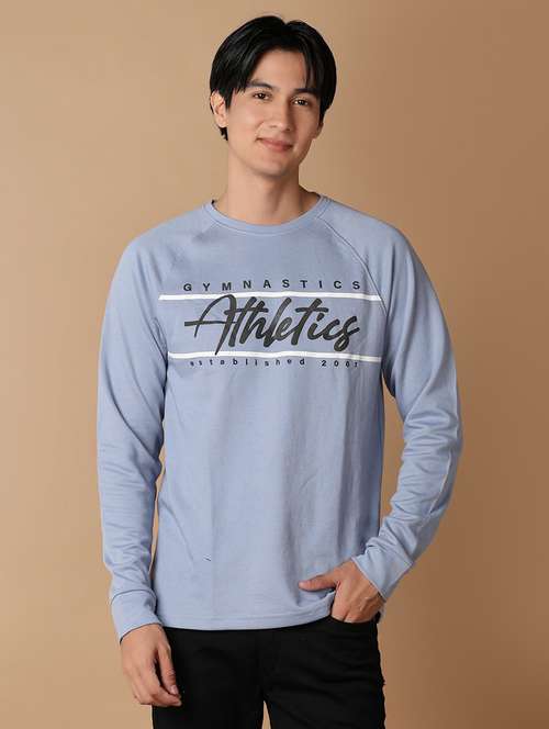 men round neck long sleeves t-shirt - 21311032 -  Standard Image - 0