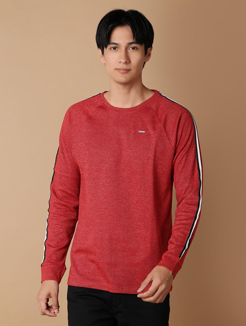 men taped long sleeve t-shirt - 21311051 - Zoom Image - 0