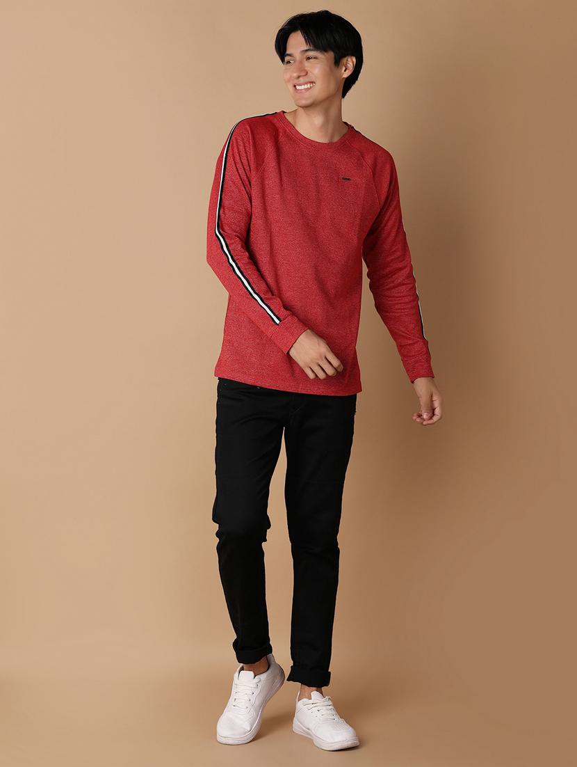 men taped long sleeve t-shirt - 21311051 - Standard Image - 3