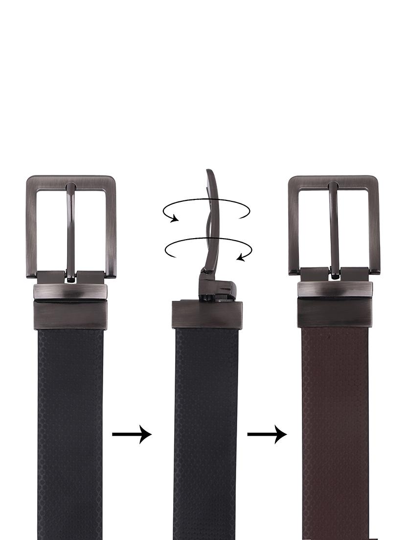 black leather belt - 21313804 - Standard Image - 3