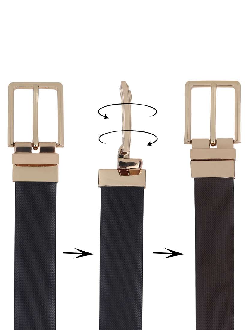 black leather belt - 21313808 -  Standard Image - 3