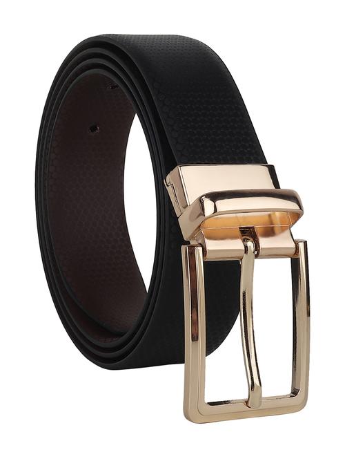 black leather belt - 21313809 - Standard Image - 0