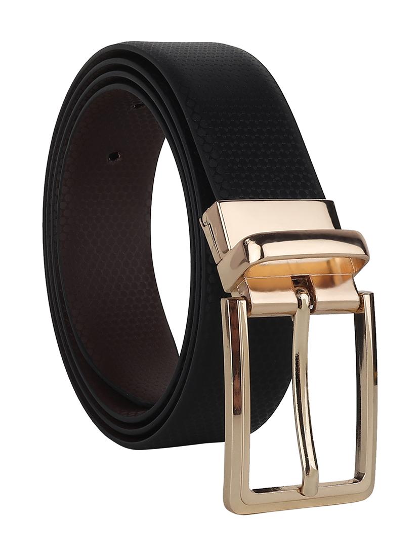 black leather belt - 21313809 - Zoom Image - 0
