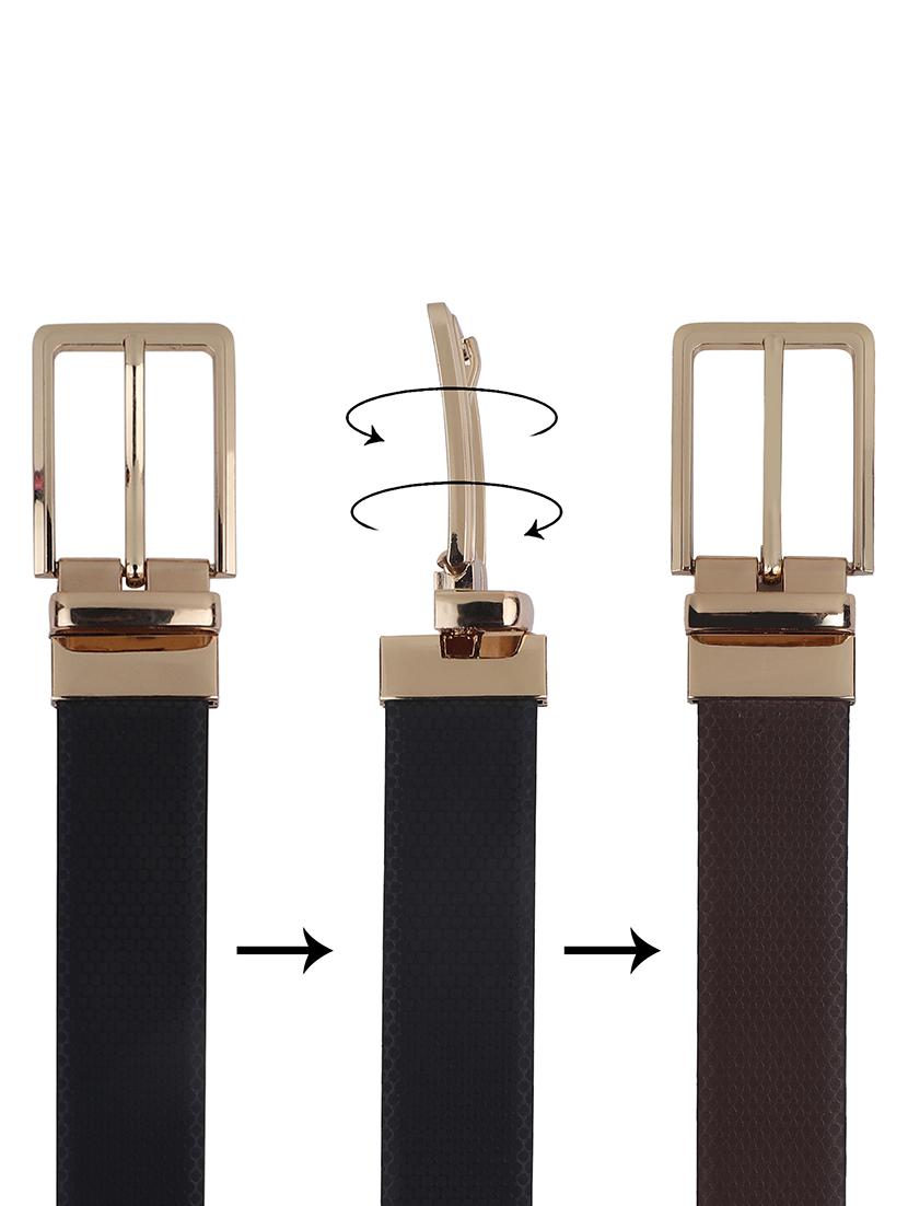 black leather belt - 21313809 - Standard Image - 3