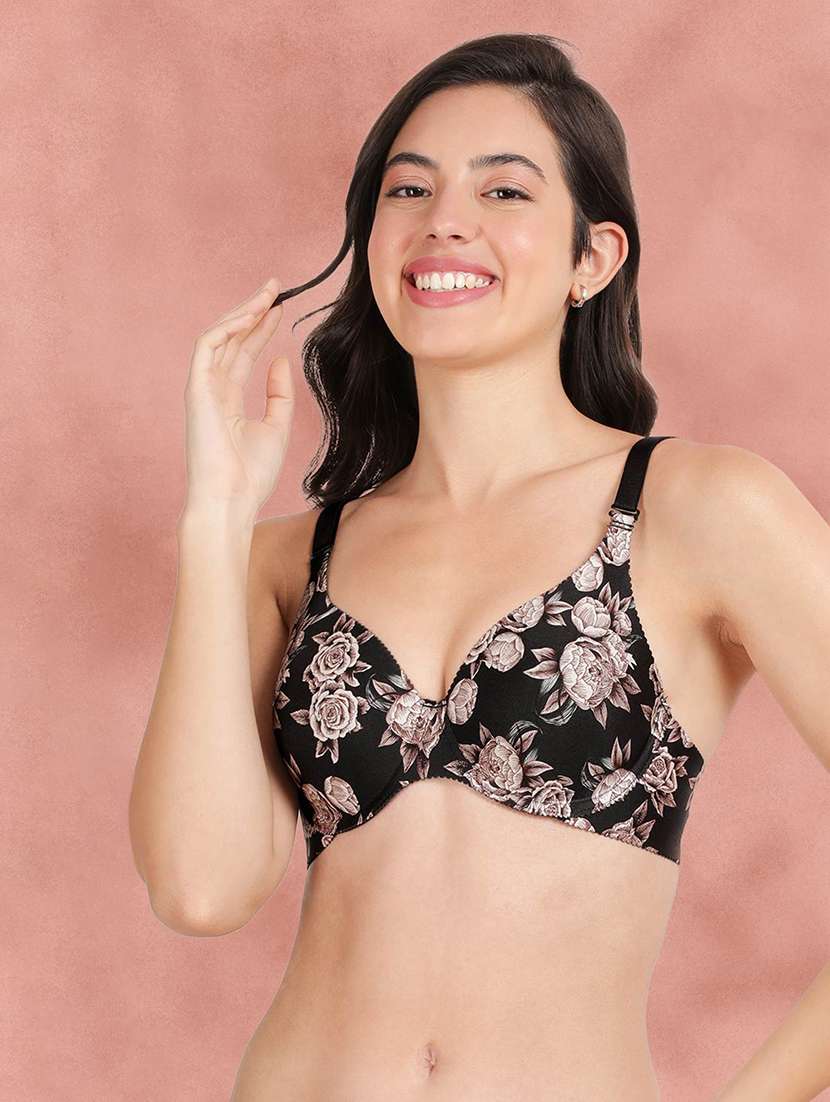 pack of 3 printed bra combos - 21313865 -  Standard Image - 3