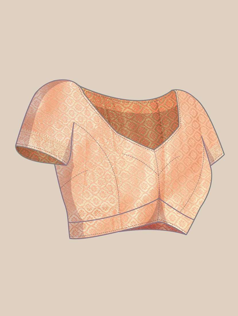 women self design banarasi saree with blouse - 21317649 - Standard Image - 3