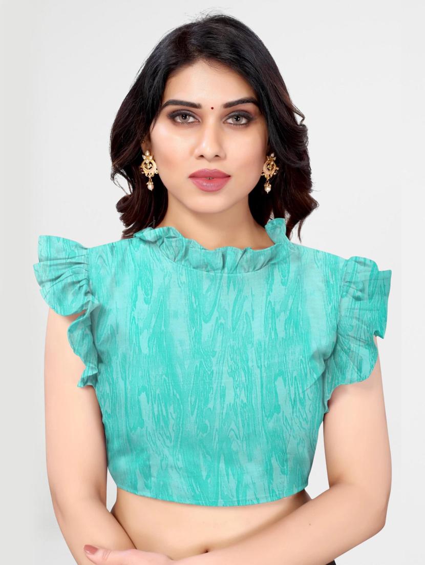 women pack of 2 printed saree with blouse - 21317745 - Standard Image - 5