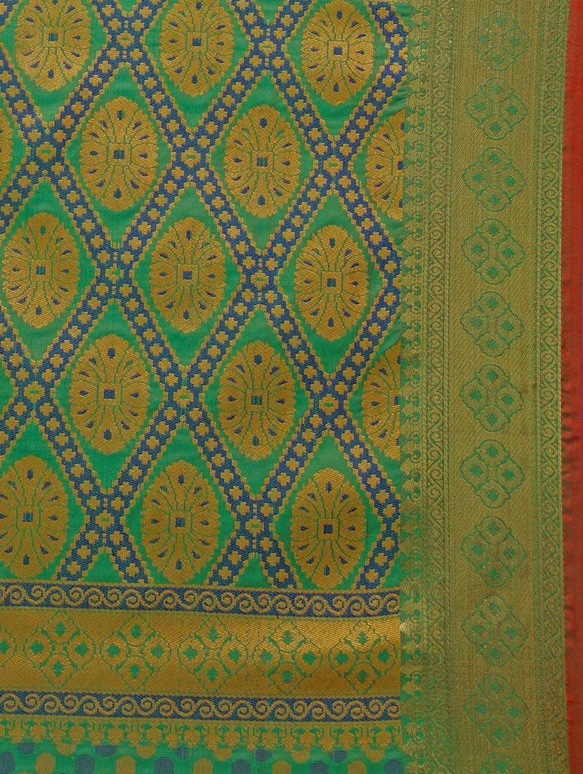 women self design patola saree with blouse - 21317769 - Standard Image - 3