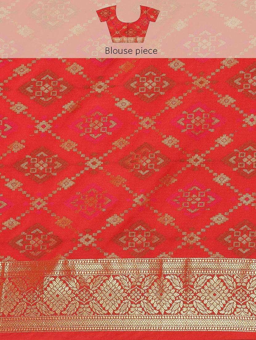 women self design banarasi saree with blouse - 21318115 - Standard Image - 5