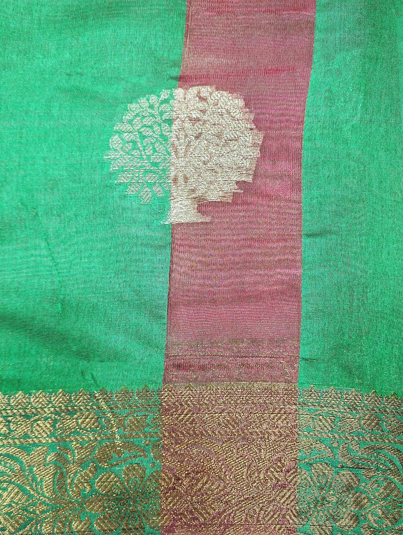 women self design banarasi saree with blouse - 21318176 - Standard Image - 3