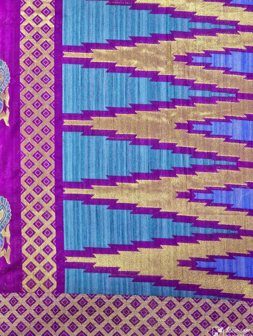women pink kanjivaram saree with blouse - 21318449 - Standard Image - 5