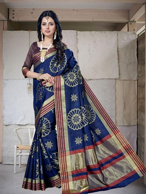 women self design banarasi saree with blouse - 21318686 - Standard Image - 0
