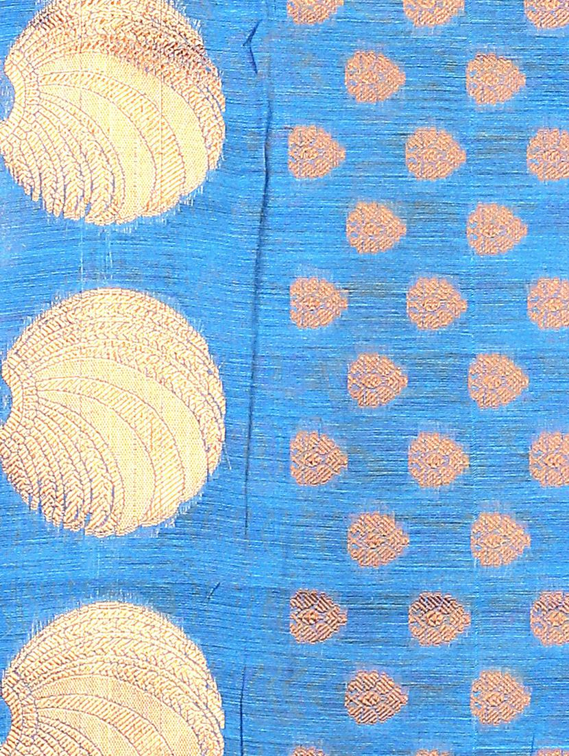 women self design handloom saree with blouse - 21318730 - Standard Image - 3