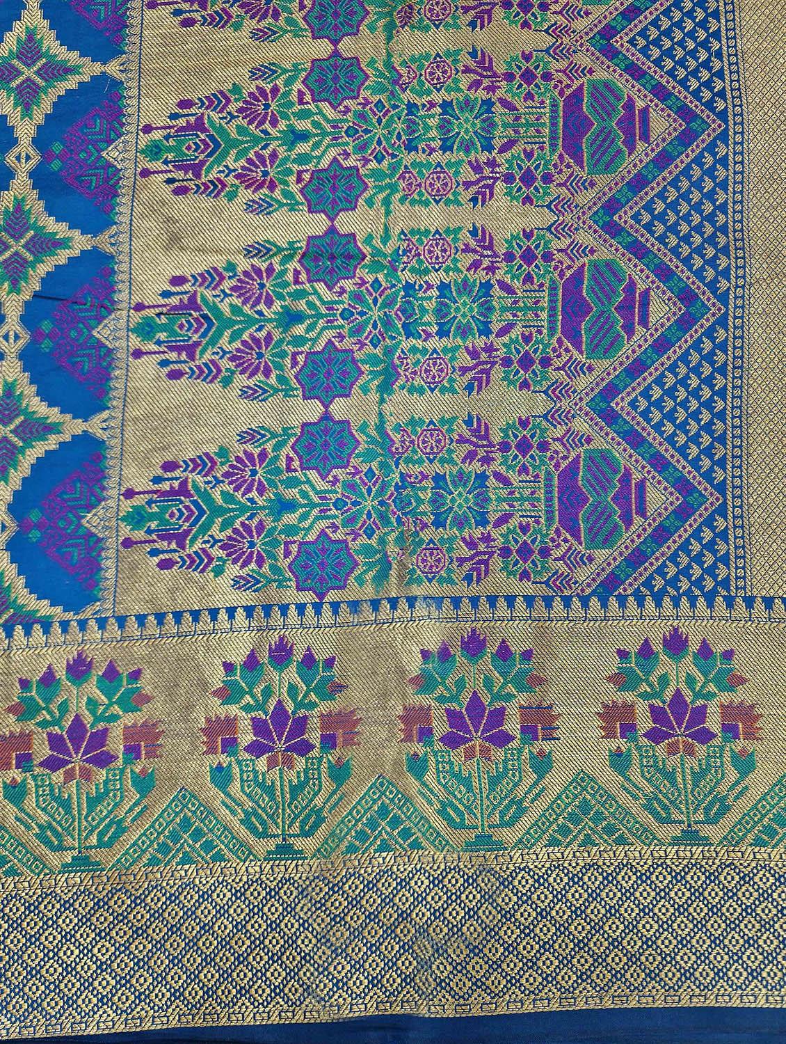 women self design kanjivaram saree with blouse - 21318773 - Standard Image - 3