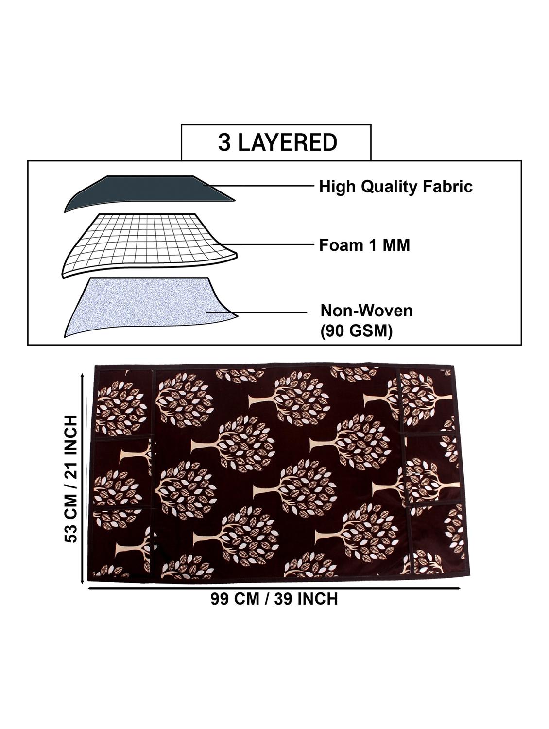 fridge top cover with 3 mats - 21319516 - Standard Image - 3