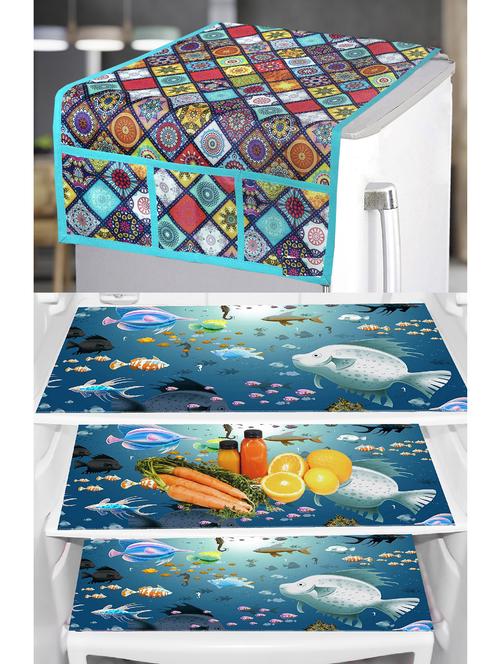 fridge top cover with 3 mats - 21319590 -  Standard Image - 0