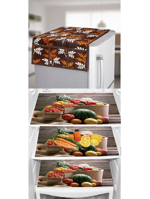 fridge top cover with 3 mats - 21319620 -  Standard Image - 0