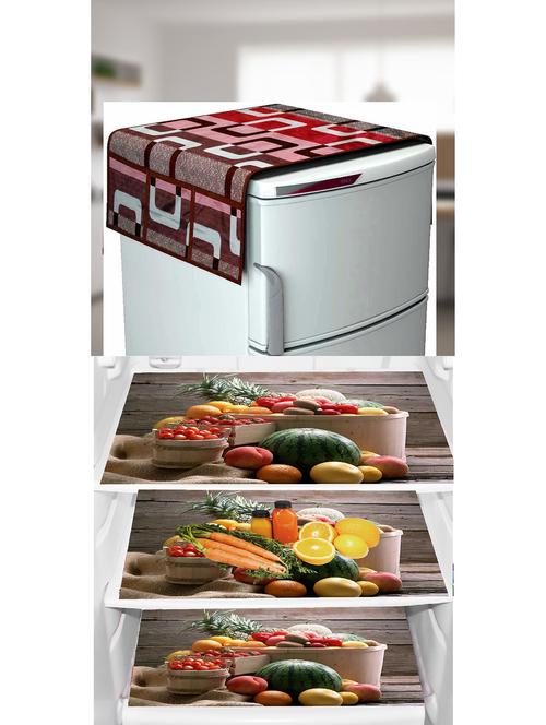 fridge top cover with 3 mats - 21319674 -  Standard Image - 0