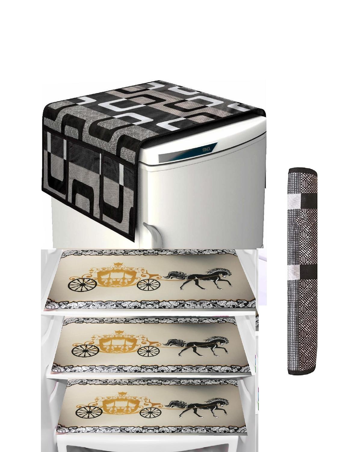 set of printed fridge mats with top cover - 21319703 - Zoom Image - 0
