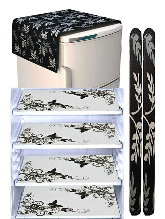 fridge top cover with 4 mats