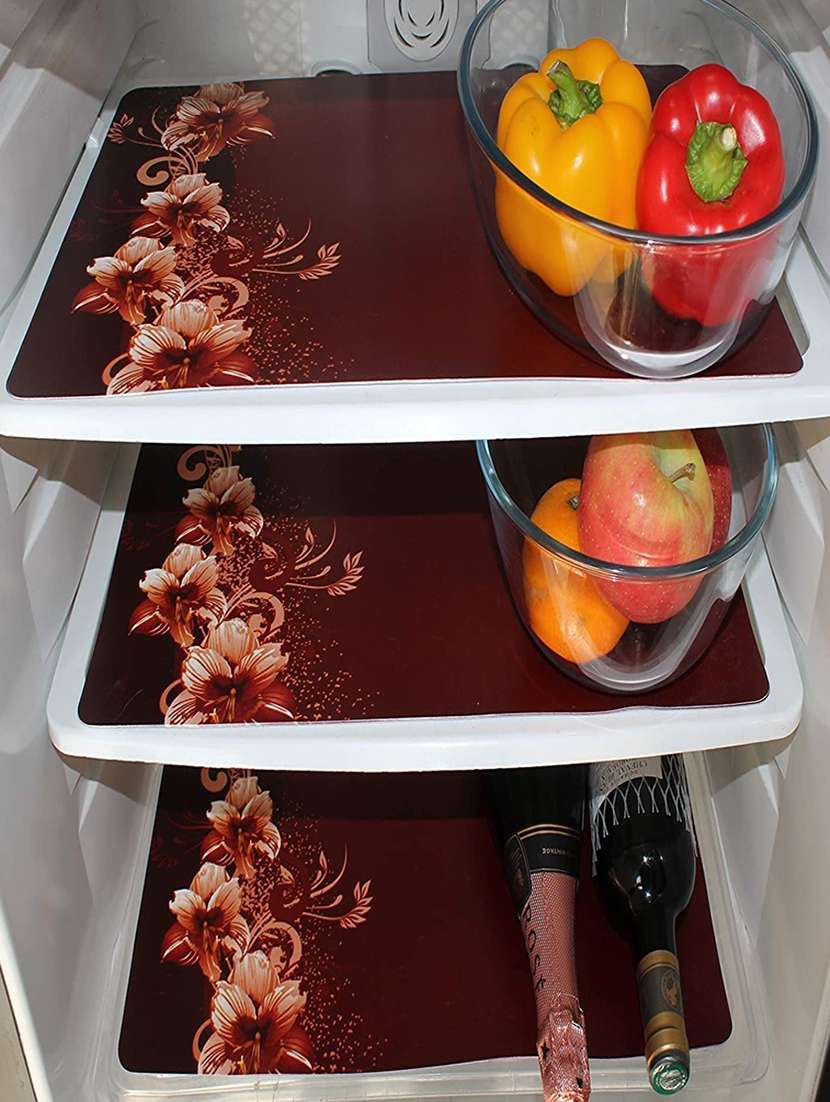 pack of 3 fridge mats