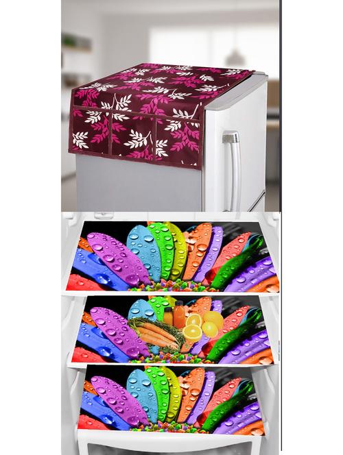 fridge top cover with 3 mats - 21319786 - Standard Image - 0