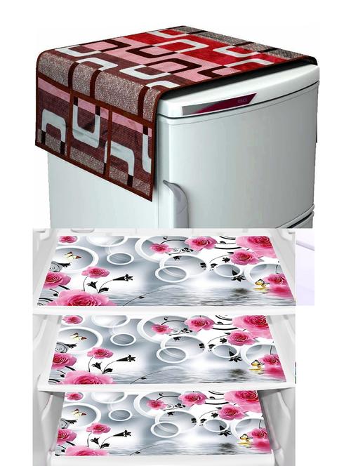 fridge top cover with 3 mats - 21319787 - Standard Image - 0