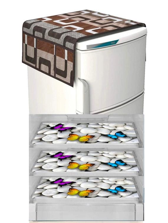 fridge top cover with 3 mats - 21319853 - Zoom Image - 0