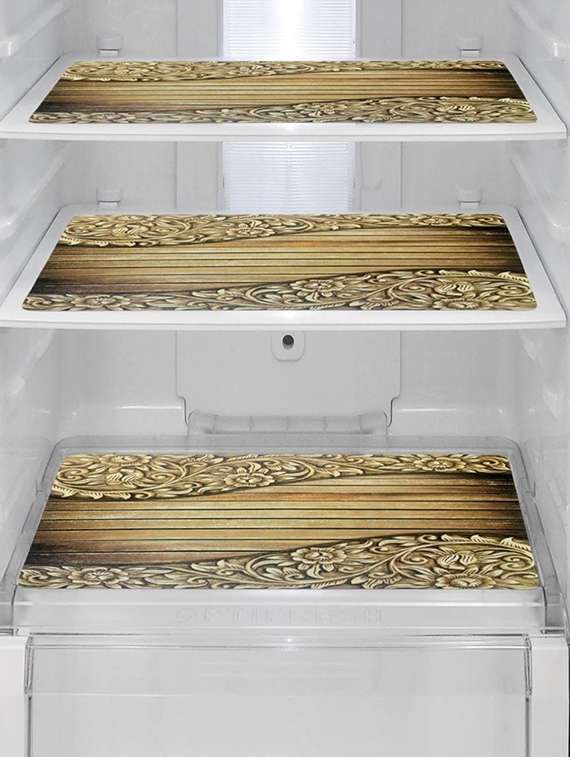 pack of 3 fridge mats