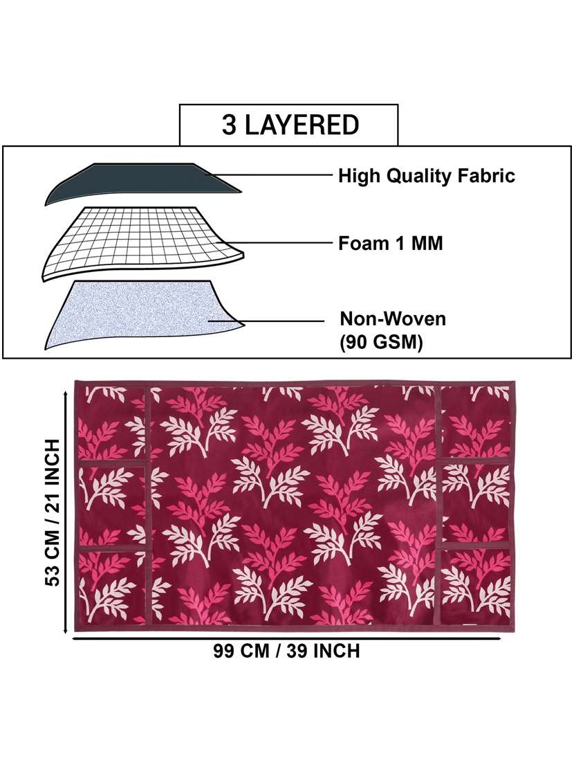 set of printed fridge mats with cover - 21319918 -  Standard Image - 3
