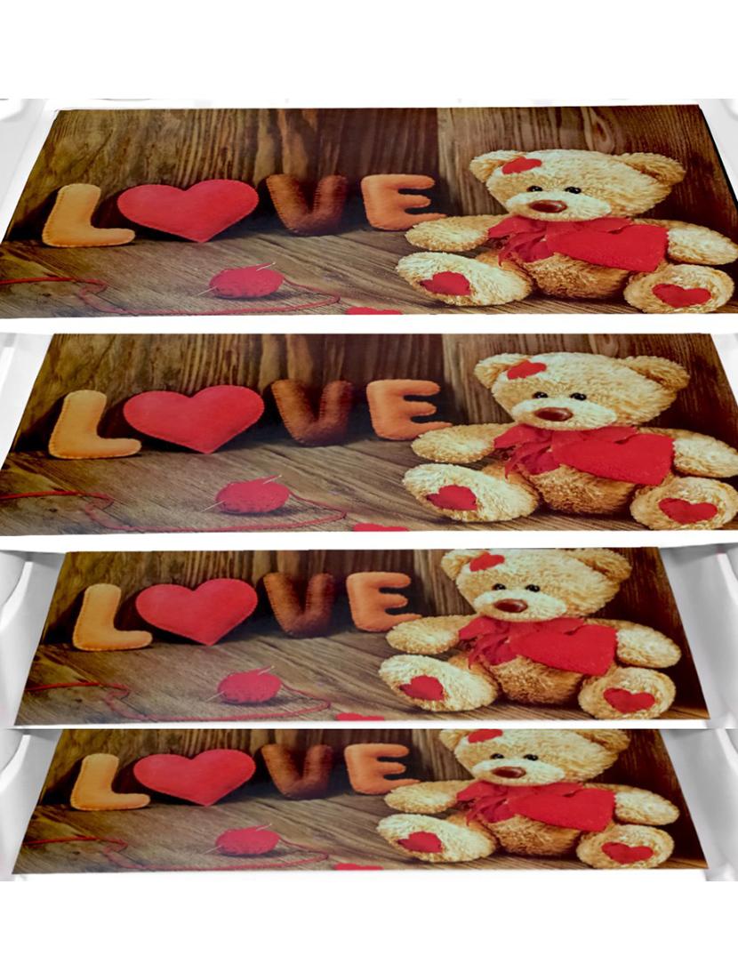 set of printed fridge mats with cover - 21319938 - Zoom Image - 0