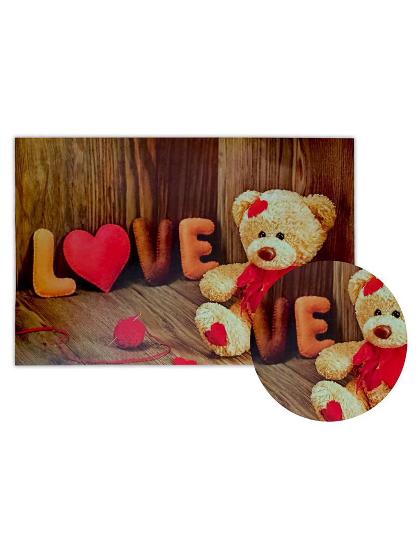 set of printed fridge mats with cover - 21319938 - Standard Image - 3