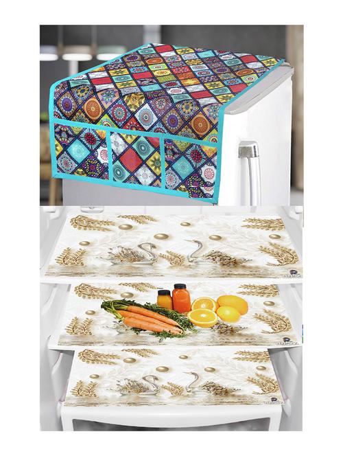 fridge top cover with 3 mats - 21319945 - Standard Image - 0