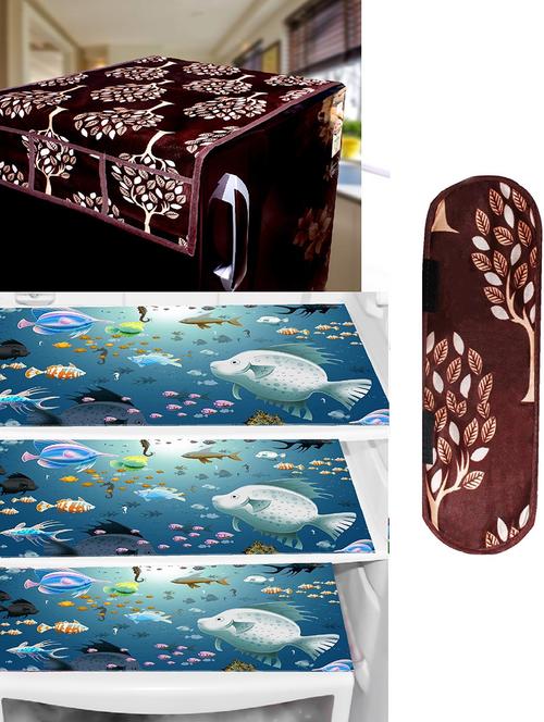 fridge top cover with 3 mats - 21319969 - Standard Image - 0