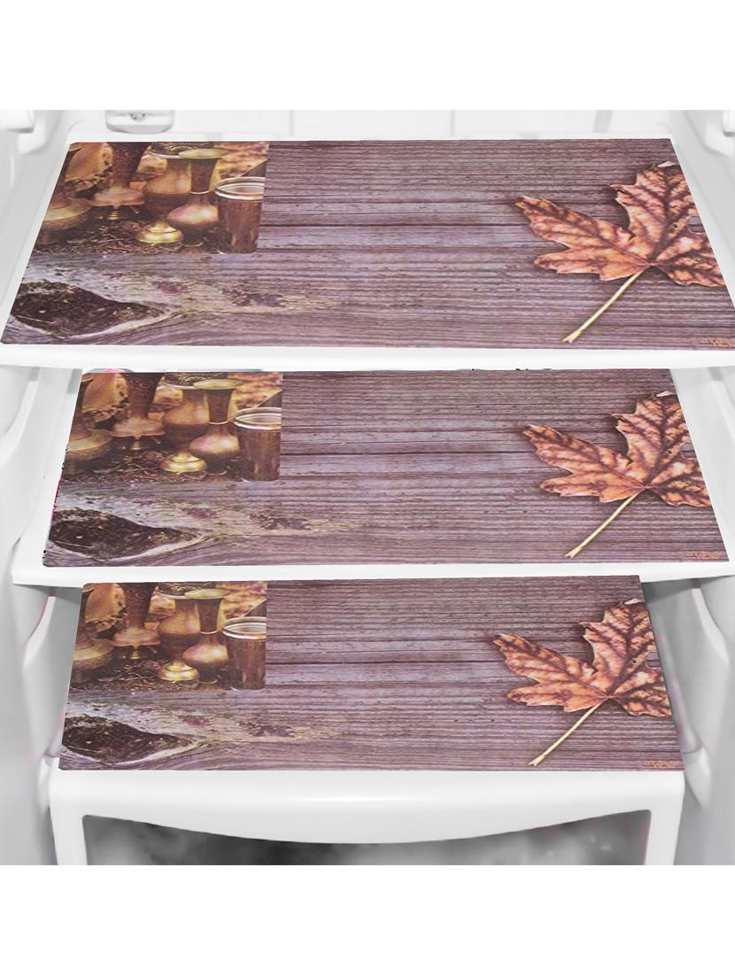set of printed fridge mats with top cover - 21320016 - Standard Image - 3