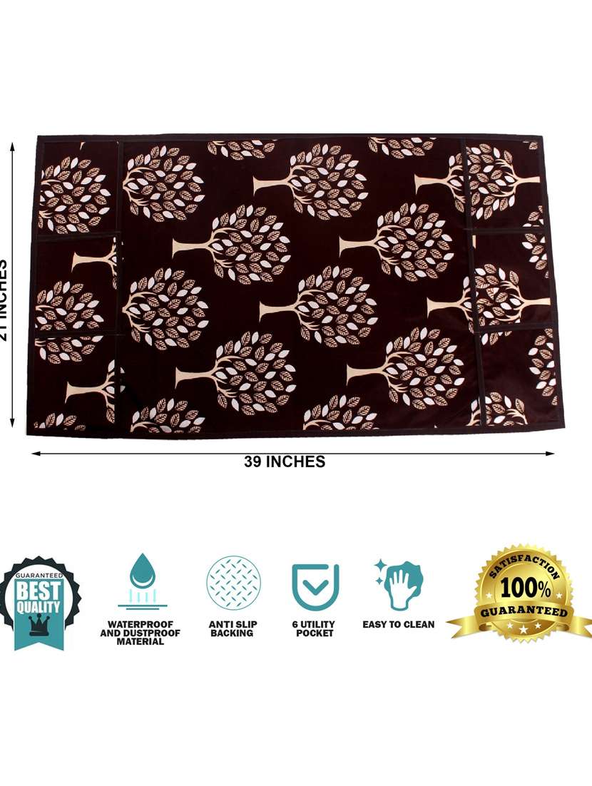 set of printed fridge mats with top cover - 21320092 -  Standard Image - 3