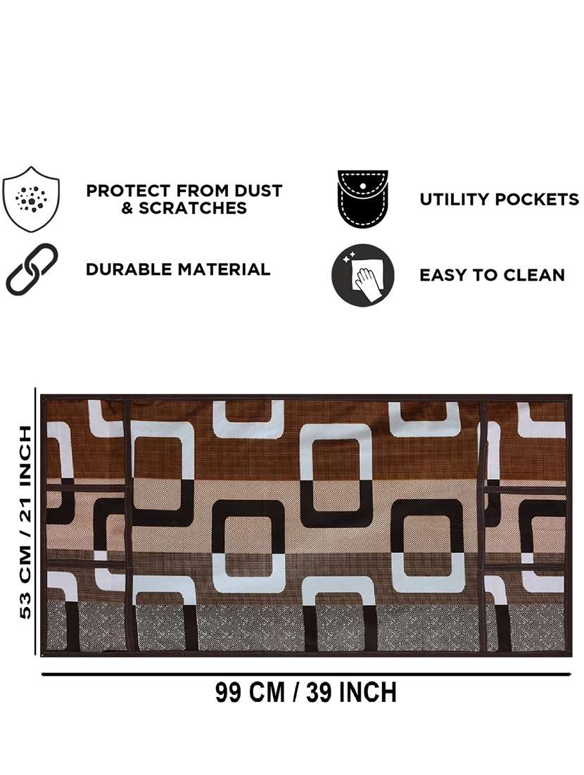 set of printed fridge mats with top cover - 21320096 -  Standard Image - 3